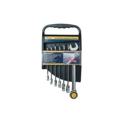 Titan TIT17351 Tools 17351 7-Piece Ratcheting Metric Combination Wrench Set