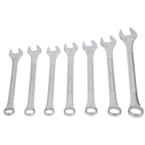 7 Pc Metric Raised Panel Jumbo Combination Wrench