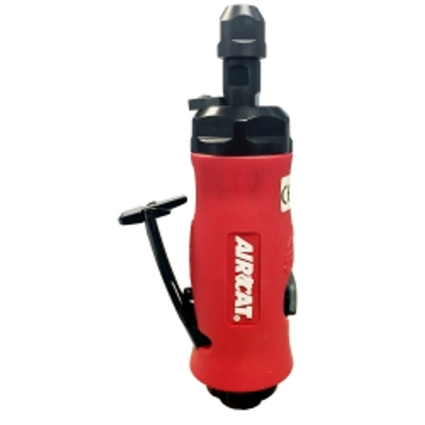 AirCat ACA6285 .7 Hp Composite Straight Die Grinder with Spindle Lock, Small, Red AirCat ACA6285 .7 Hp Composite Straight Die Grinder with Spindle Lock, Small, Red