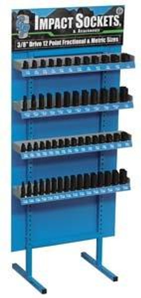 Grey Pneumatic GRED156-12 3/8" Drive 12 Point Fractional & Metric Display