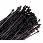 K Tool International KTI78110 11" Black Wire Tie 100/ Pack 50 lb Tensile () Category: Wire Ties