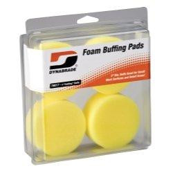 Dynabrade DYB76017 3" Yellow Foam Cutting Pads (Four in clear pkg.)