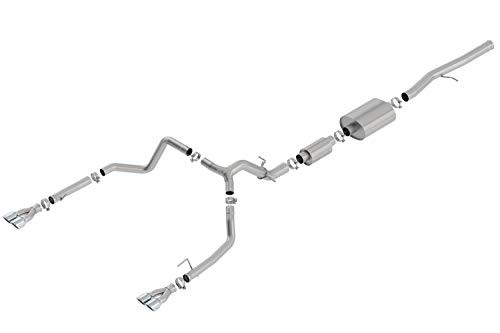 BORLA 140783 Silverado/Sierra 1500 6.2L 2019 Cat Back Exhaust S Type