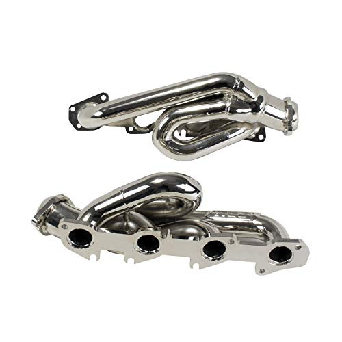 BBK PERF 4009 BBK 1-3/4" Shorty Tuned Length Performance Exhaust Headers for Dodge Ram Truck 5.7L Hemi - Chrome Finish