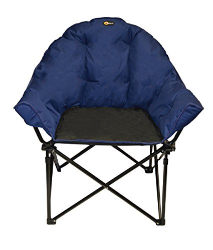 FAULKNER 49575 Big Dog Bucket Chair, Blue/Black