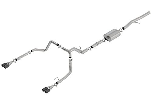 BORLA 140776BC Silverado/Sierra 1500 6.2L 2019 Cat Back Exhaust ATAK