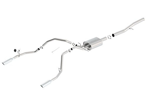 BORLA 140570 Cat-Back Exhaust Touring System for Chevrolet Silverado/GMC Sierra 1500