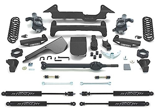 FABTECH FTS27003BK Black 6" Performance System Component Box 1 for Hummer H2