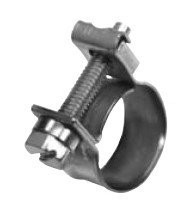 BREEZE CLAMP FI5PB 10 Pack Breeze Mini G Fuel Injection Hose Clamp Effective Diameter Range: 7/16" - 39/64" (12.5mm - 15.5mm) for 5/16" Hose