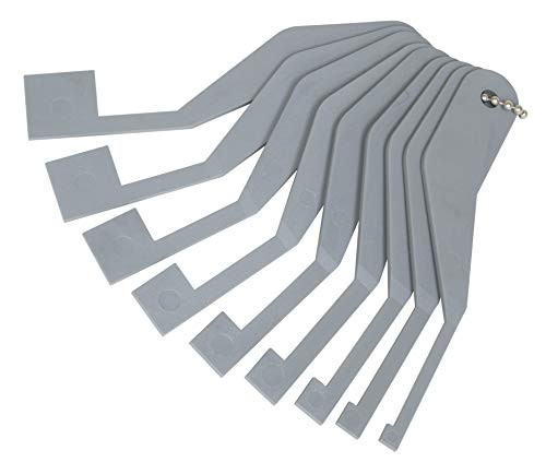 Lisle LI83400 CORPORATION SET TRUCK BRAKE LINING GAUGE