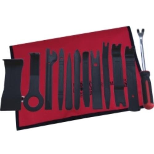 DENT FIX EQUIPMENT CORPORATION DF620TPS TRIM PANEL SCRAPER SET IN POUCH 12 PC*