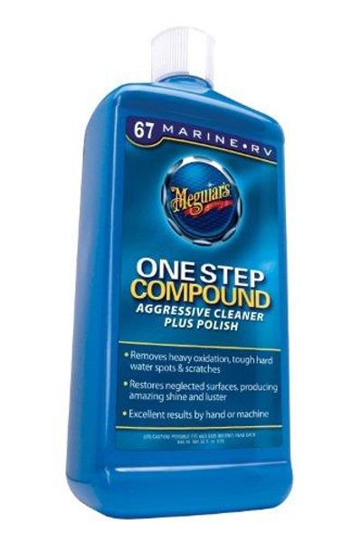 Meguiars MEGM6732Meguiars M6732 Marine/RV One Step Compound - 32 oz.
