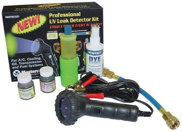 Mastercool MSC53351 (53351-B) Professional UV Leak Detector Kit with 50W Mini Light