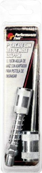 WILMAR WLMW54216 Performance Tool W54216 Grease Gun Needle Nose Adapter, 4"