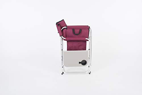 FAULKNER 52283 DIR CHAIR BURG W/TRAY/BAG