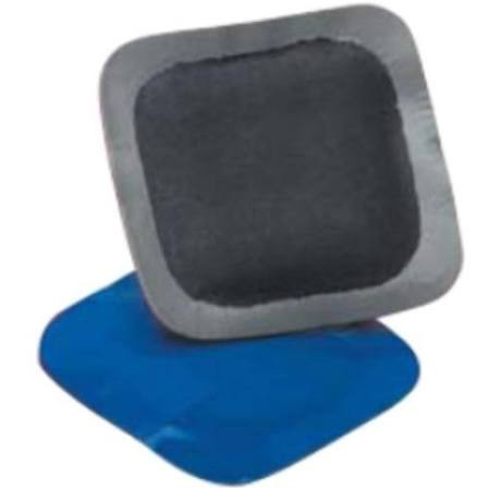 The Main Resource TMRTI720B Blue 1 7/8" Square Universal Poly Tire Patch (Box of 30)
