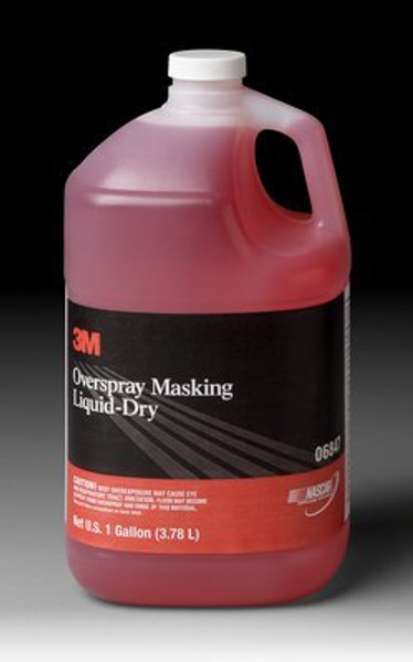 3M MMM6847 (TM) Overspray Masking Liquid Dry, 0, 1 Gallon (US), 4 per case