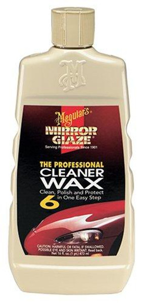 Meguiars MEGM0616Meguiars M6 Mirror Glaze Cleaner Wax - 16 oz.