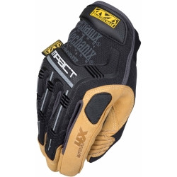 MECHNX MECMP4X-75-009 MECHNX - Material4X M-Pact Gloves (Medium, Brown/Black)