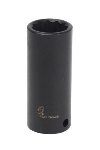 Sunex SUN368214 368214 3/8-Inch Drive 14-mm 12-Point Deep Impact Socket