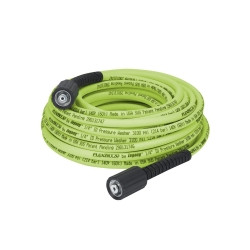 Legacy Manufacturing LEGHFZPW3450M Flexzilla Pressure Washer Hose with M22 Fittings, 1/4 in. x 50 ft., ZillaGreen -