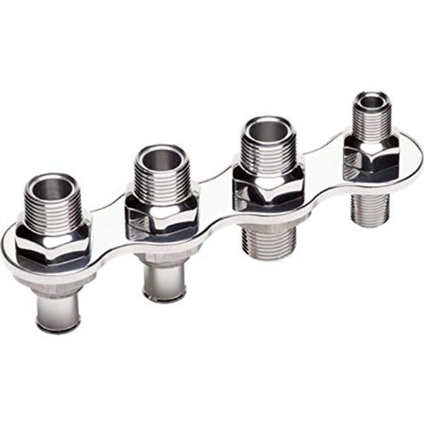 BILLET SPEC 66935 A/C & HEAT BULKHEAD INLINE PUSH-ON