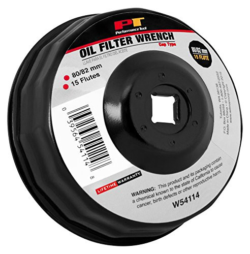 Wilmar W54114 Performance Tool 80/82mm 15 Flutes Bulk Filter Wrench