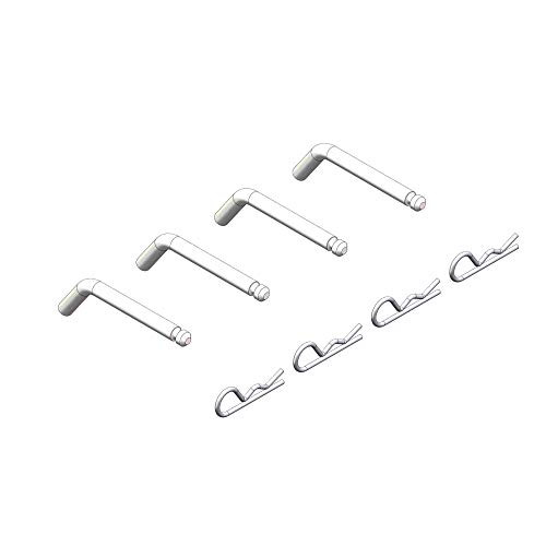 HUSKY TOWING 31576 5TH WHEEL ISR BASERAIL PIN KIT 4PC