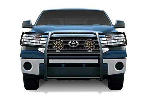 BLACK HORSE 7A098900MA 1 Black Grille Guard Compatible with 2008 2019 Toyota Sequoia / 2007 2021 Toyota Tundra