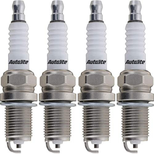 AUTOLITE APP3924 -4PK Double Platinum Spark Plug, 4 Pack
