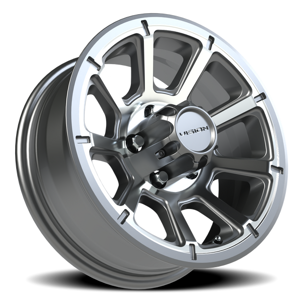 Vision Wheel 5x4.5" Turbine Alloy Wheel