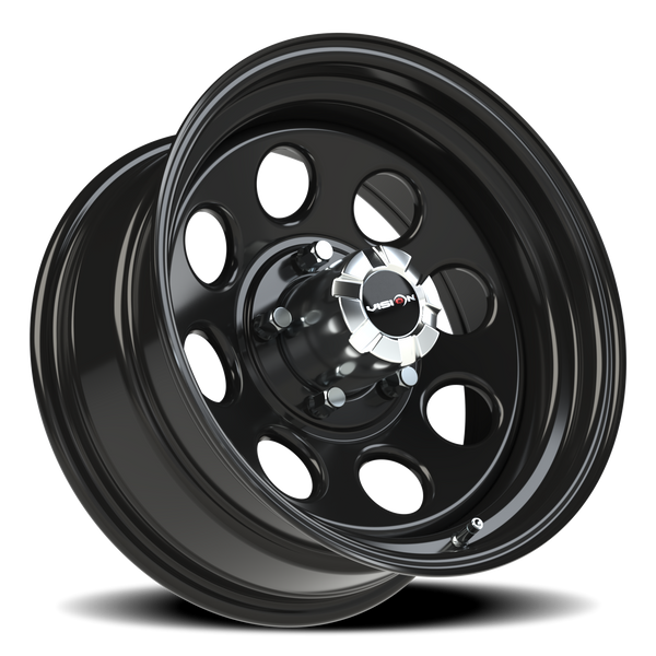 Vision Wheel 5-139.7/5.5 Black Soft8 Steel Wheel