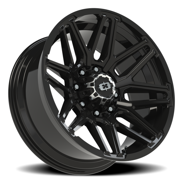 Vision Wheel 8-180 GB REKLUSE - Gloss Black 8x180mm Bolt Pattern Wheel