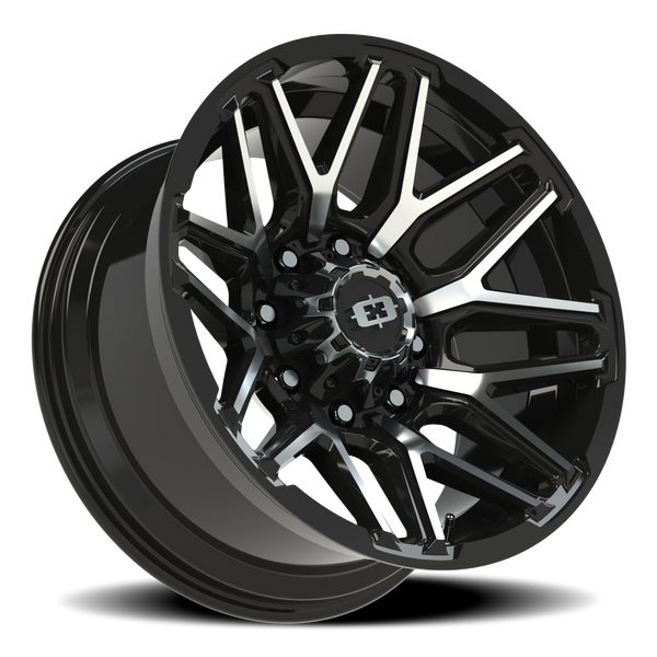 Vision Wheel 8-165.1 GBMF Rekluse - Gloss Black Machined Finish 8x165.1mm Bolt Pattern