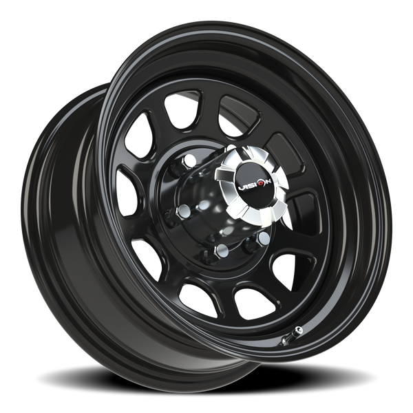 Vision Wheel 6-139.7/5.5 Black Steel DWIN Wheel