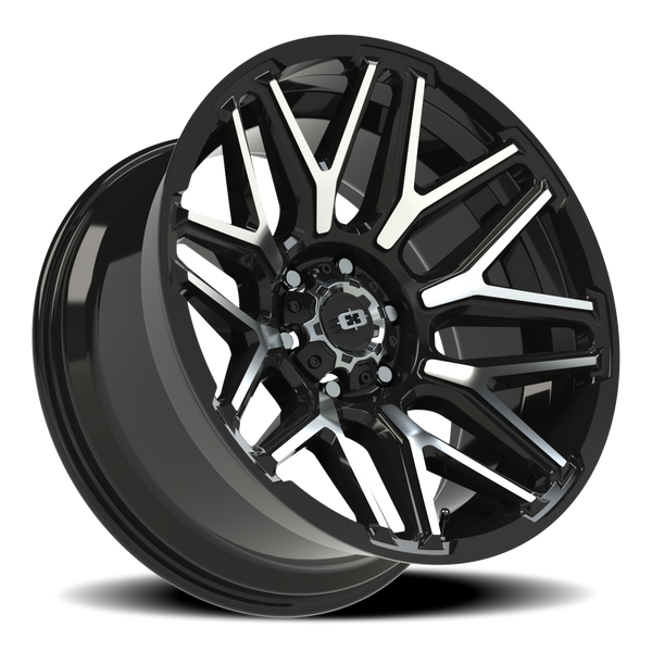 Vision Wheel 6-135 GBMF Gloss Black Machined Finish Wheel