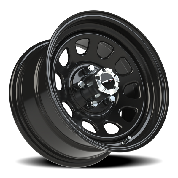 Vision Wheel 5-114.3/4.5 Black Steel