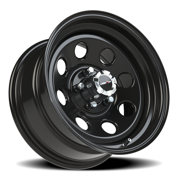 Vision Wheel 5x127mm Black Steel Wheel