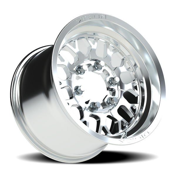 Vision Wheel 6-139.7 Polished Forged Aluminum Wheel