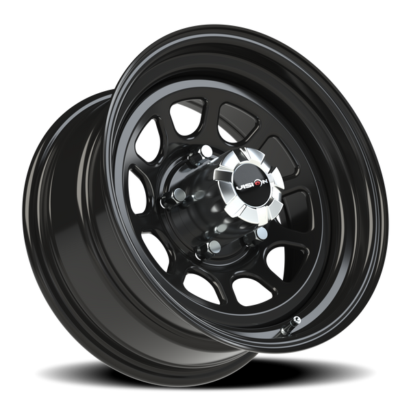 Vision Wheel 5-139.7/5.5 Black Steel Dwin Wheel