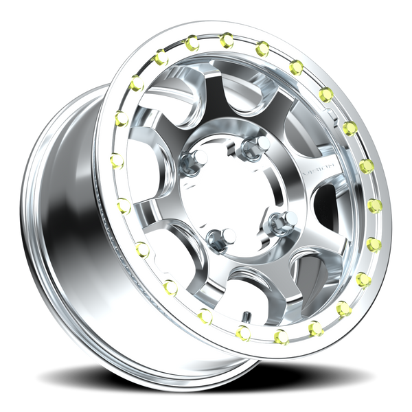 Vision Wheel 4-136 Assembled Wheel with Visible Flow Design