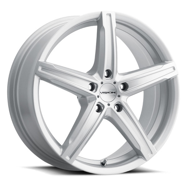 Vision Wheel 5x4.5 Silver VIS BOOST Automotive Wheel