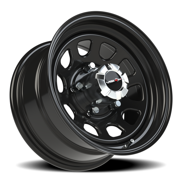 Vision Wheel 5-139.7/5.5 Black Steel Wheel