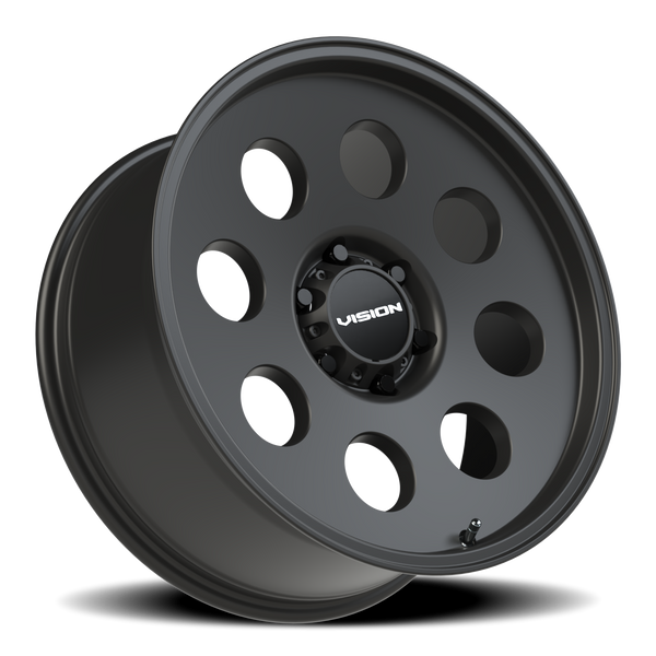 Vision Wheel Midway 5x114.3mm Satin Black Automotive Wheel