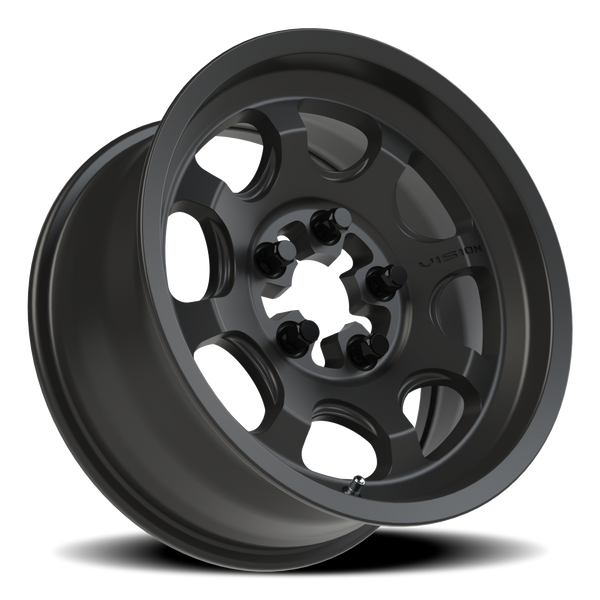Vision Wheel 5x114.3mm Satin Black Flow Automotive Wheel