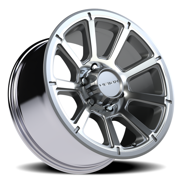 Vision Wheel 6-5.5 GM MF VIS Turbine Wheel
