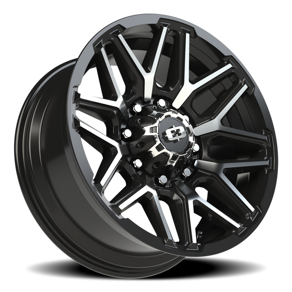 Vision Wheel 8-180 GBMF Gloss Black Machined Automotive Wheel