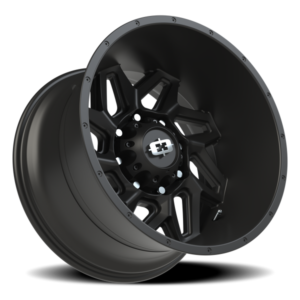 Vision Wheel 8-170 SPYDER Automotive Wheel – Satin Black Finish