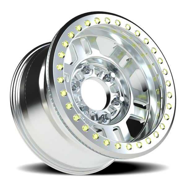 Vision Wheel 6-Lug 5.5-Inch Satin Black Mach Wheel with Morning Visibility