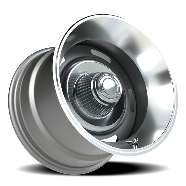 5x5" Silver Vision Rally Wheel – 5-Lug Pattern